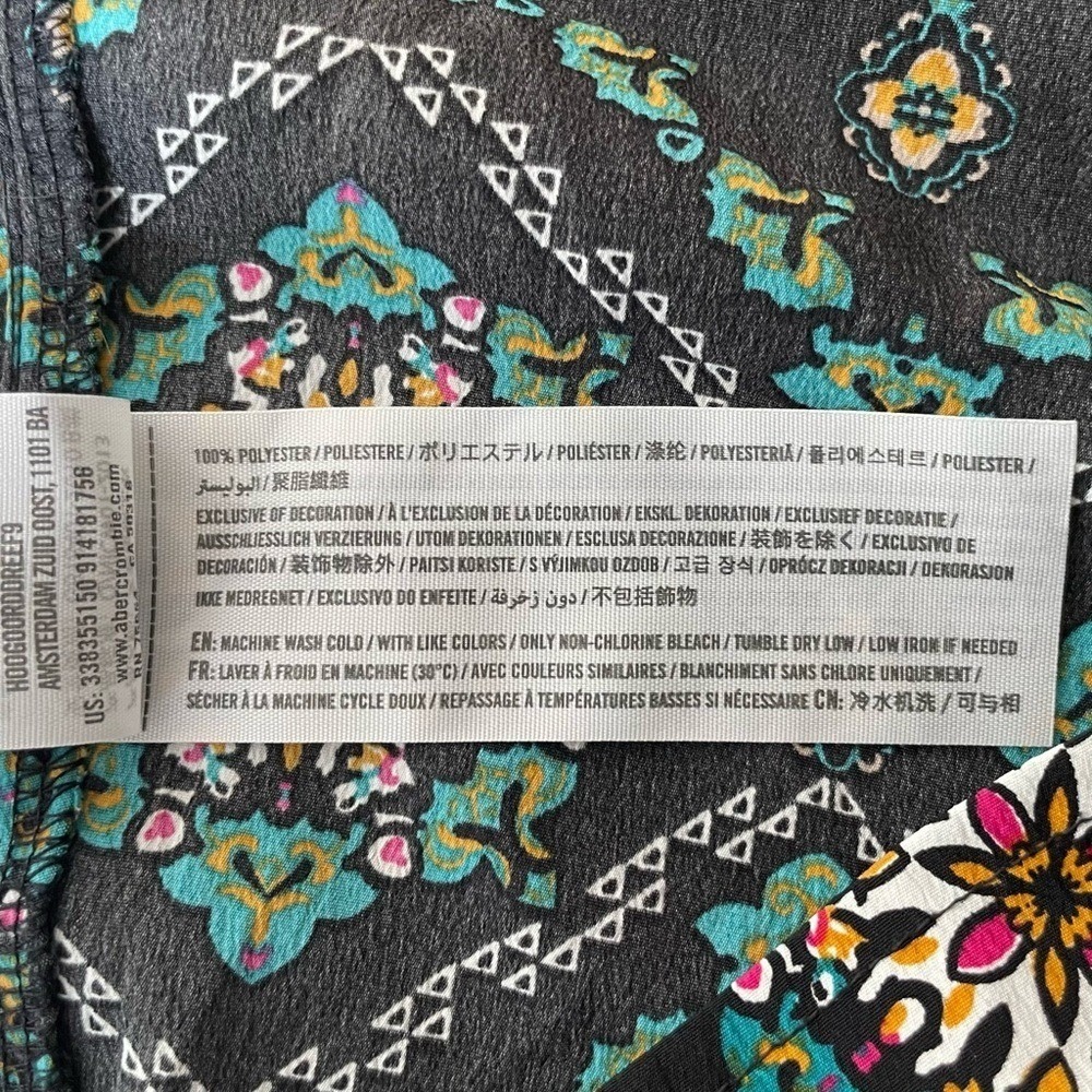 Hollister Women's‎ Medium Multi Coloured Camisole Y Back Top India - Picture 6 of 7